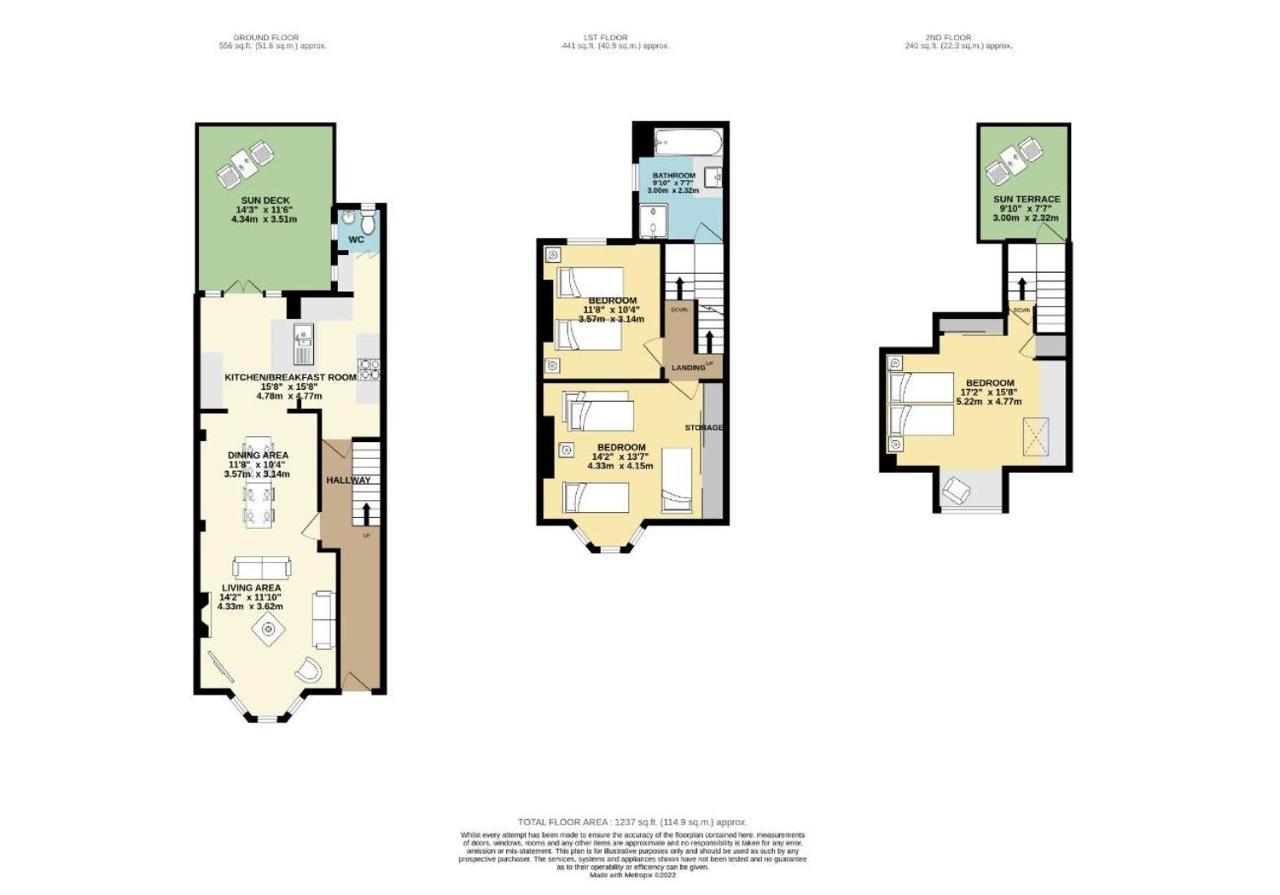 Villa The Townhouse By My Getaways Free Parking Hove Esterno foto
